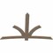 Ekena Millwork Davenport Smooth Timber Gable Bracket, Douglas Fir, 84"W x 56"H x 1 1/2"D x 5 1/2"F, 16/12 Pitch GBW084X56X0206DAV00SDF - alternate 2